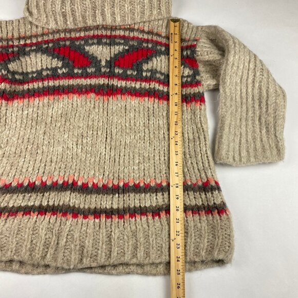 Free People Chunky Knit Sweater Women's Size M Alpaca Blend - Picture 12 of 16